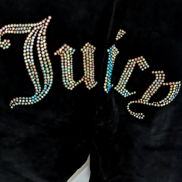 JUICY COUTURE Bling Velour Biker Shorts - Picture 5 of 6